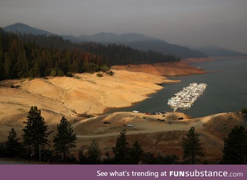 USA: "Water levels at California's Lake Shasta have dropped to 37 percent of capacity."