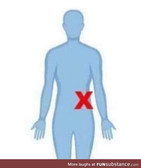 If a movie character gets shot in this area, they are required to keep it to themselves