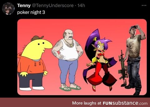 Easy cumbersome talkative