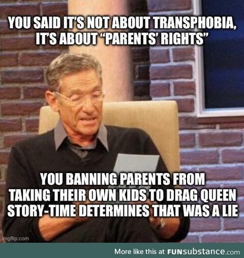 Let the parents decide, not some politician. NOO!!! Wait! Not like THAT!