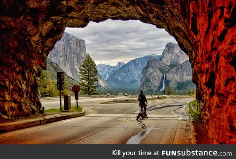 Tunnel view yosemite - may 17,2020