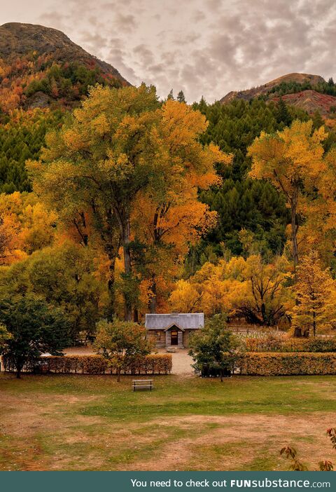 Is this the prettiest police station in the world? The Old Police House in Arrotown, NZ