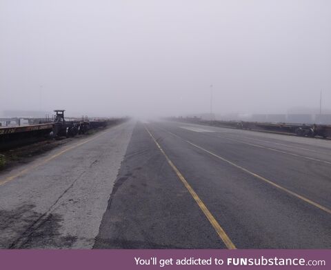 [OC] The fog in the railyard