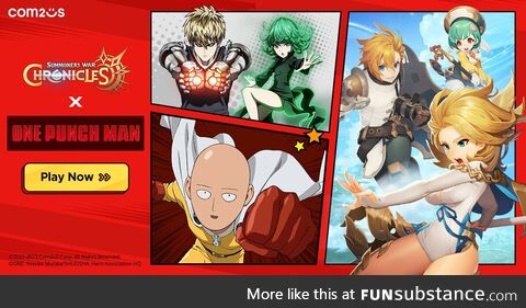 Summoners War: Chronicles X One Punch Man. Summon One Punch Man Heroes in Chronicles