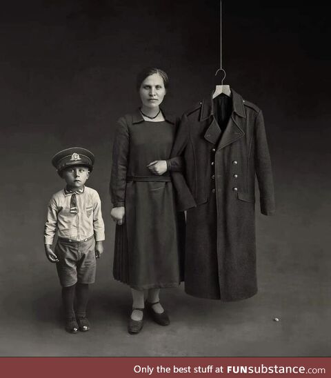 Family portrait after World War I