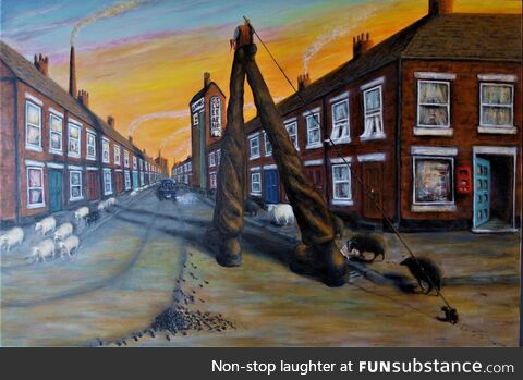 Shweep, oil on canvas