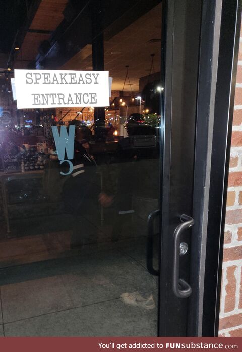 Um, I didn't think you were supposed to advertise this