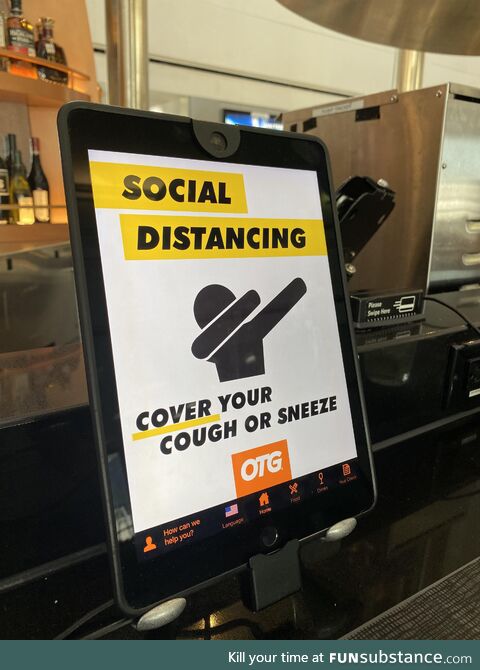 Dabbing is now effective against COVID