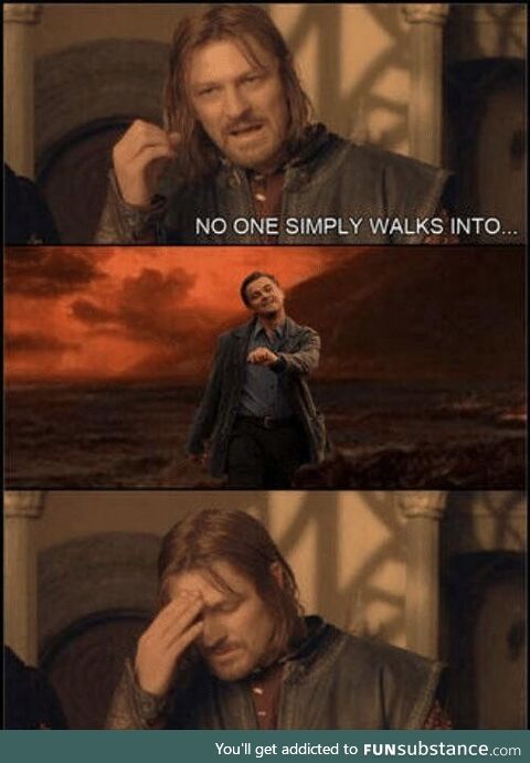 Simply walk into old memes