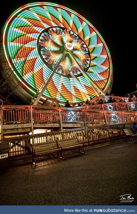 Messed around with shutter speed at Hersheypark ????????