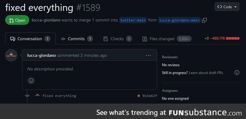 This mad lad fixed twitter with a single pull request