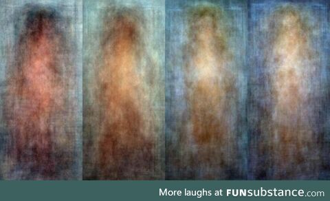 This is a composite of all the Playmates of the Month. From the seventies, to the 2000's