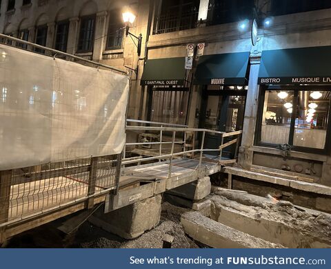 Bistro determined to stay open through road construction