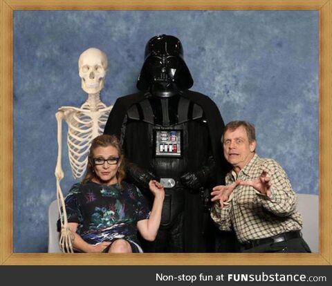 Skywalker family photo!