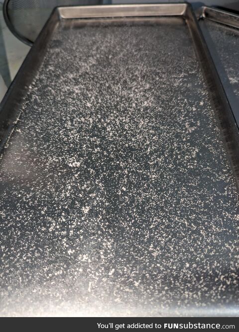 Left overs after dehydrating Denver tap water