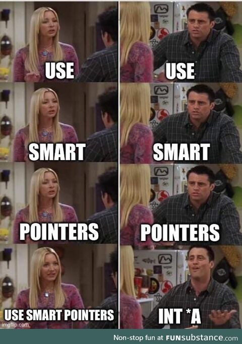 C++ programmers be like