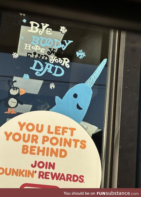 I’m still hoping my dad finds that milk from 35 years ago, Thanks Dunkin’