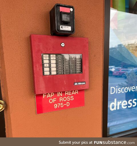 “Clean up on Aisle 5, back of the store…”