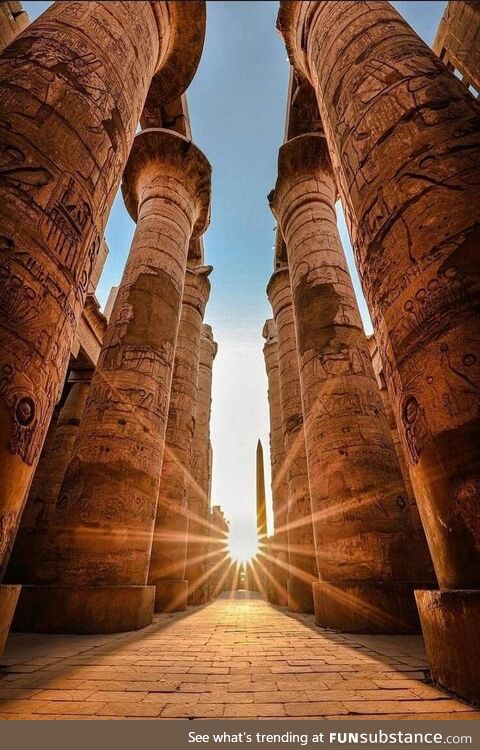 The Karnak Temple Complex in Egypt