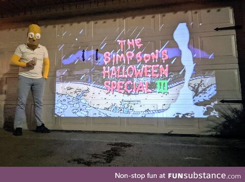 Pretty proud of my Halloween setup