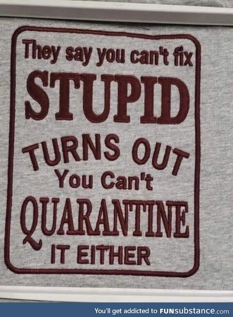 My wife’s friend posted this on Facebook. I think she’s calling herself stupid