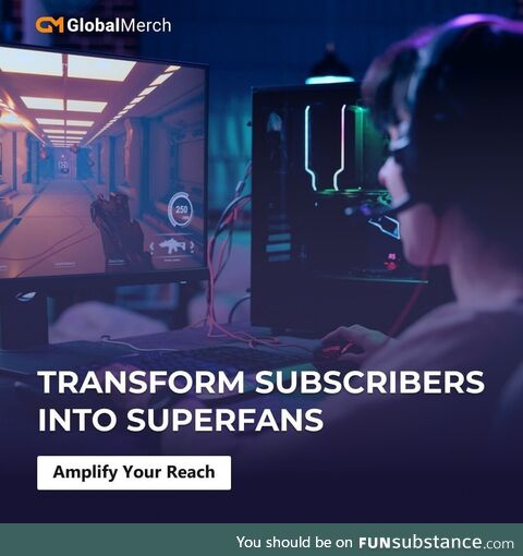 Merch is ONLY for monetization?. NO. Build a community with Global Merch! Unique Merch