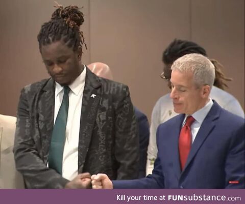 Young Thug and his lawyer Brian Steel