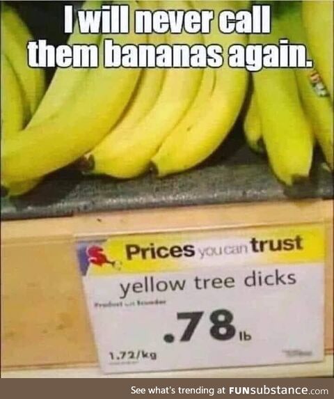 No more bananas