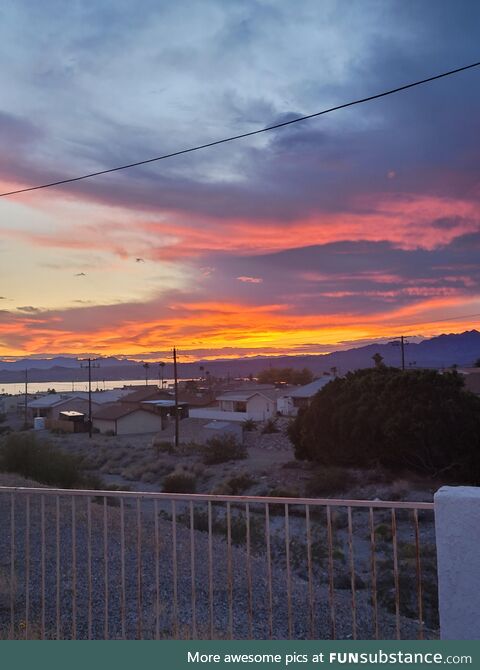 The sky last night in lake havasu