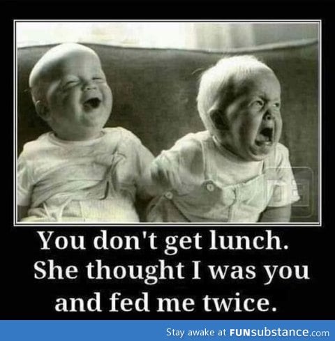 Every twin has experienced this at least once