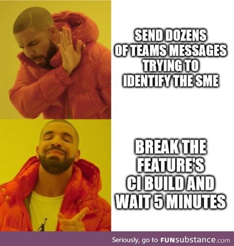 noOneCameYoureTheSubjectMatterExpertNow