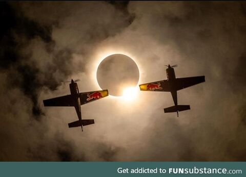 Solar eclipse. Shot by Peter McKinnon
