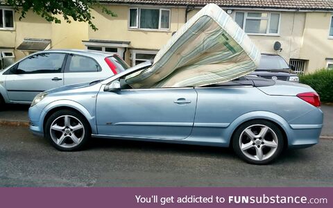 A driver in the UK was recently stopped by police. Can you guess why?