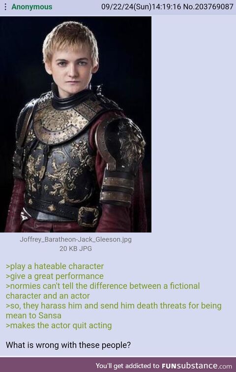 Anon on Game of Thrones