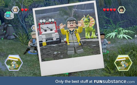 John Oliver’s seldom-discussed cameo in Lego: Jurassic World