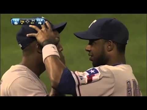 Adrian Beltre and Elvis Andrus - Best Friends