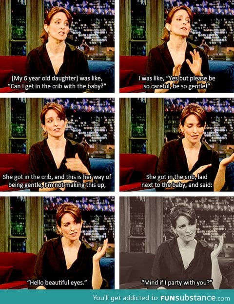 I want to raise kids as cool as Tina Fey's