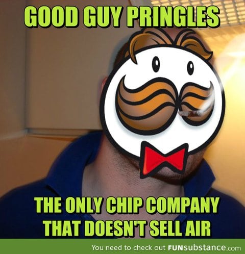 Good guy Pringles