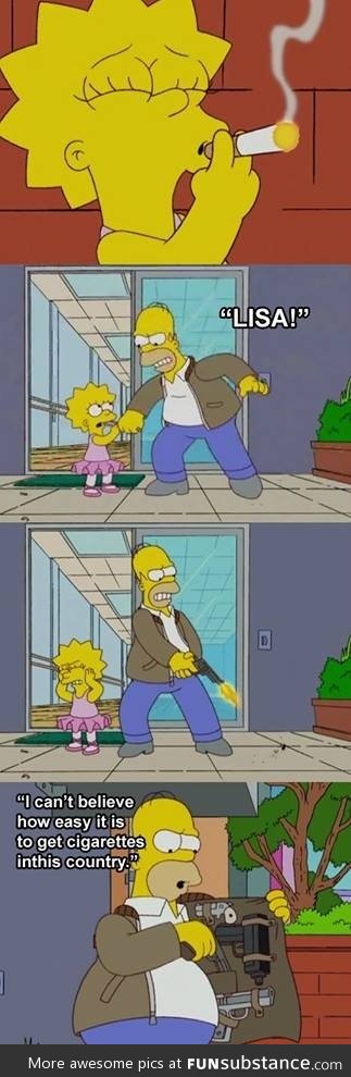 How Homer teaches his kids