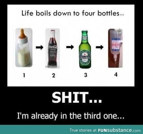 The four bottles of life