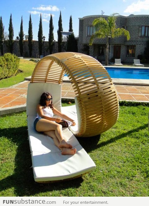 Awesome patio lounger