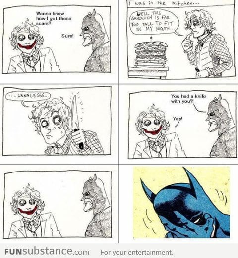 Wanna know how I got these scars?
