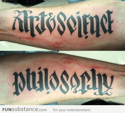 Tattoo lettering done right