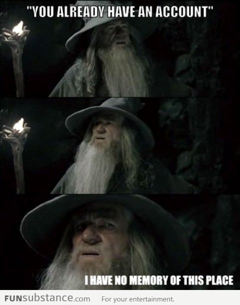 When I try to create a new account on  a website
