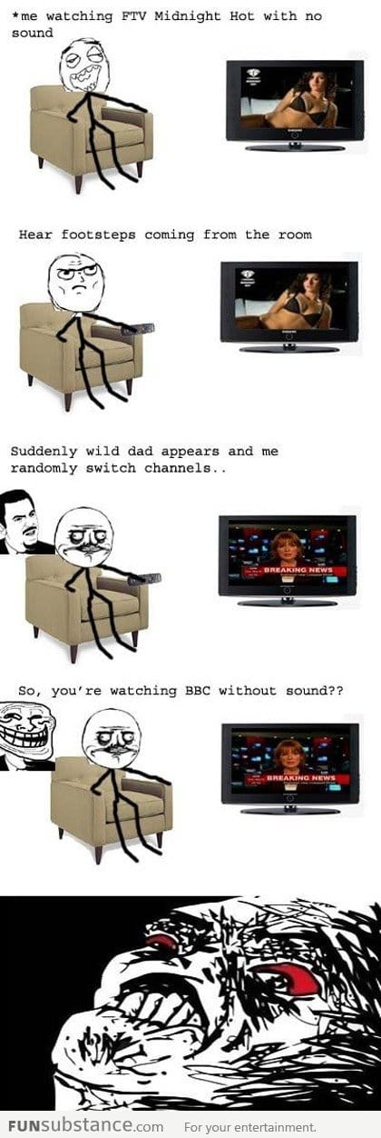 He Knows What I Was Up To!