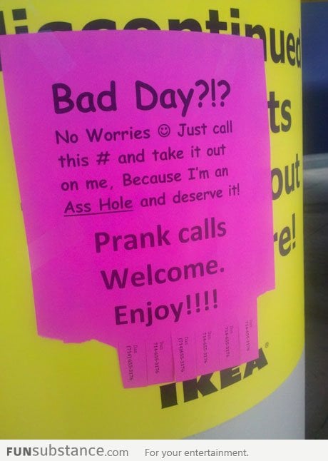 No worries