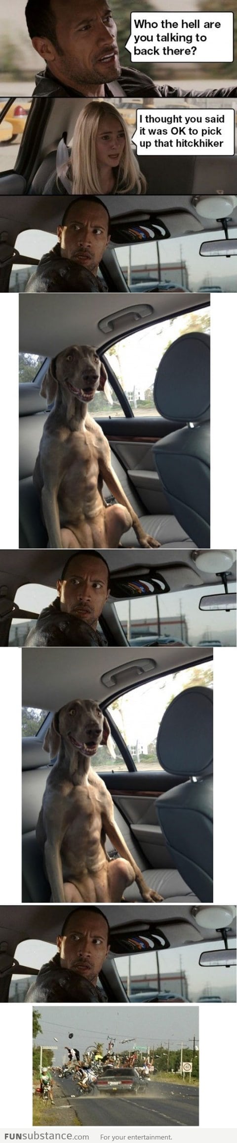 Picking up hitchhikers