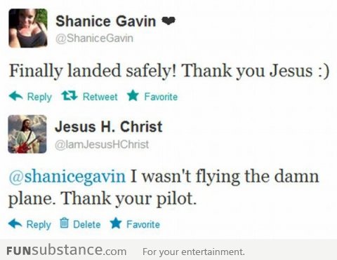 I Wasn't Flying The Damn Plane