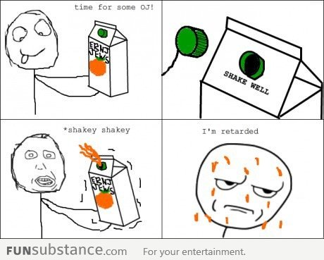Orange Juice Rage!