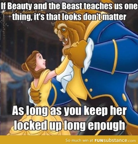 Beauty and the beast's lesson